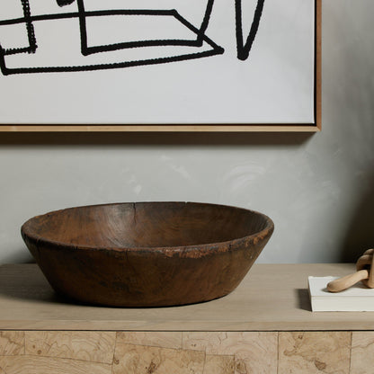 Found Wooden Bowl
