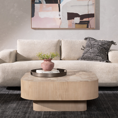 Blanco Coffee Table by Four Hands