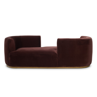Deandra Tete A Tete Chaise by Four Hands