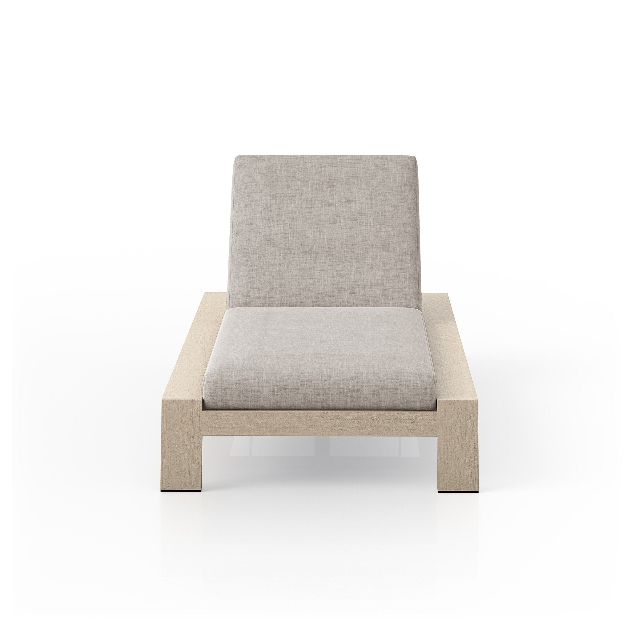 Monterey Outdoor Chaise, Washed Brown
