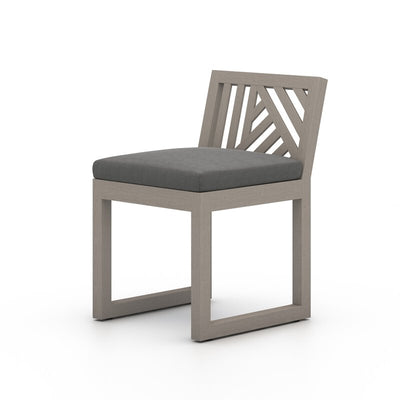 Avalon Outdoor Dining Chair, Weathered Grey