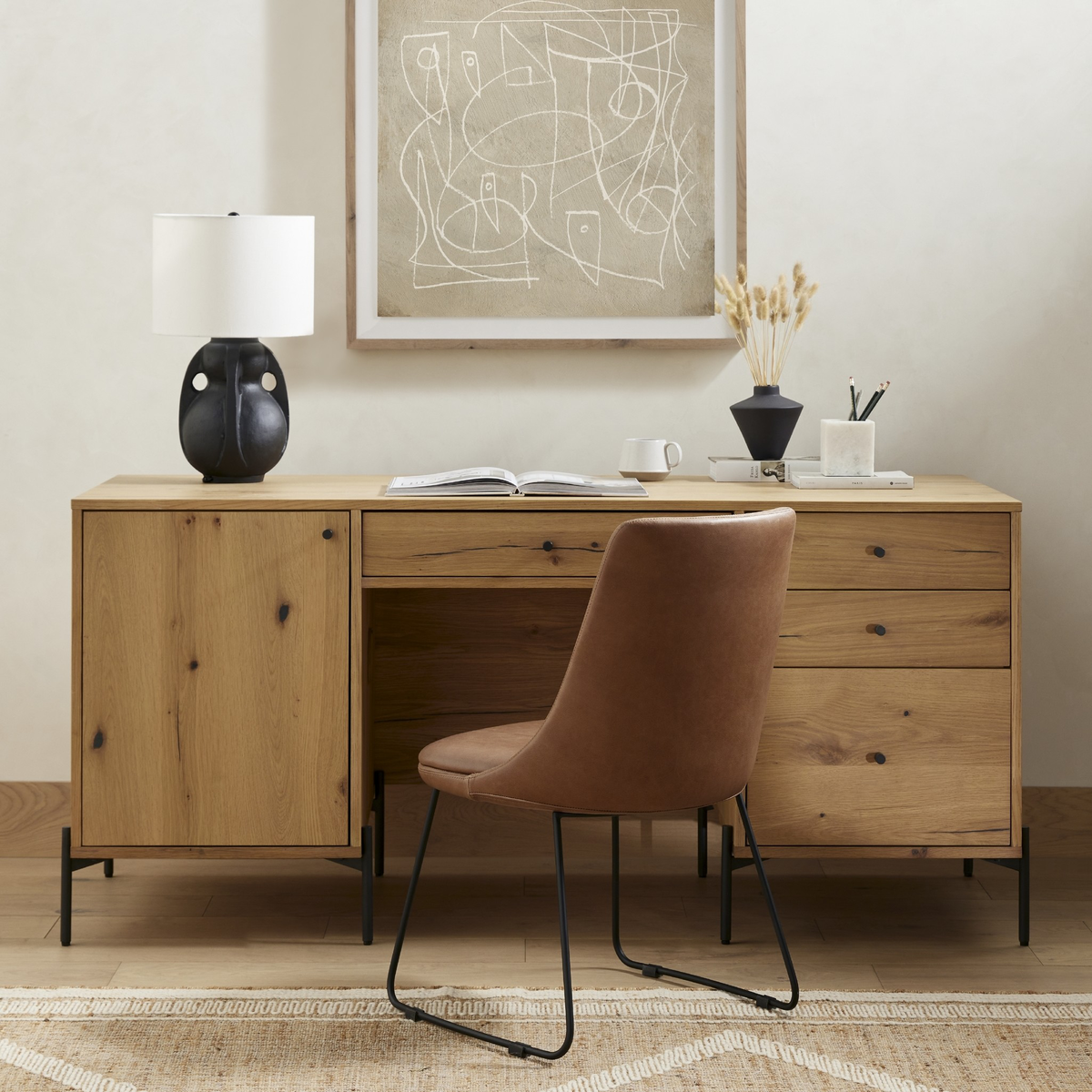 Eaton Executive Desk by Four Hands