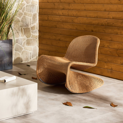 Portia Outdoor Rocking Chair by Four Hands