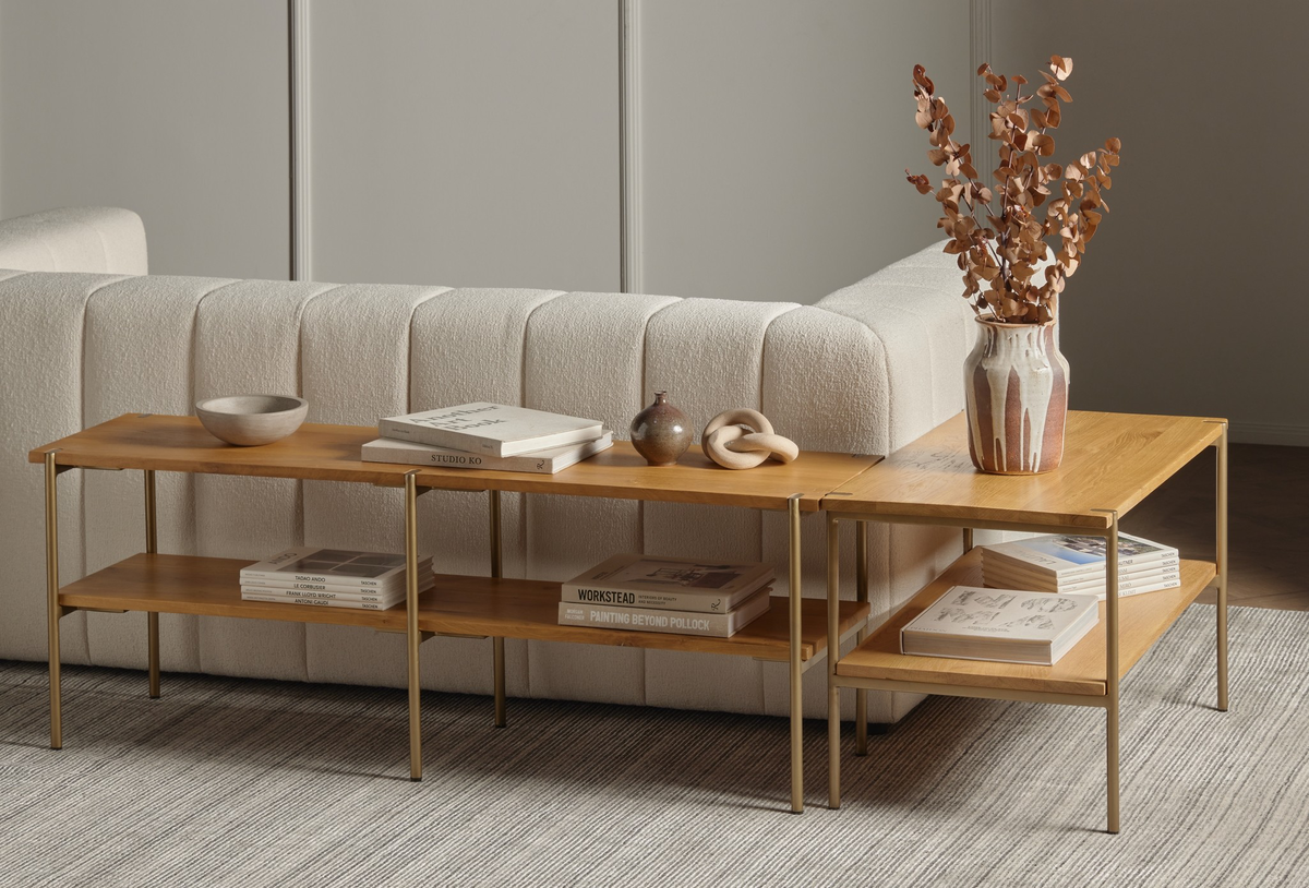 Langham Channeled Sofa by Four Hands