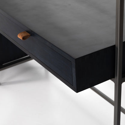 Trey Modular Wall Desk With 2 Bookcases