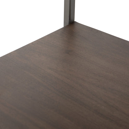 Trey Modular Wall Desk With 1 Bookcase
