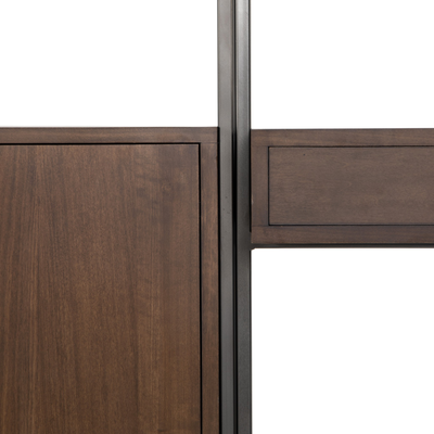 Trey Modular Wall Desk With 1 Bookcase by Four Hands