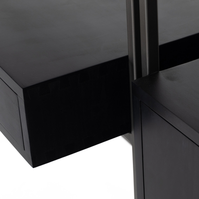 Trey Modular Wall Desk With 1 Bookcase by Four Hands