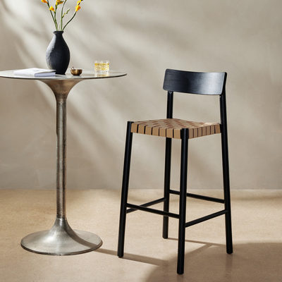 Heisler Bar + Counter Stool by Four Hands