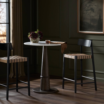 Heisler Bar + Counter Stool by Four Hands