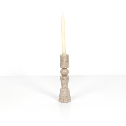 Rosette Taper Candlesticks