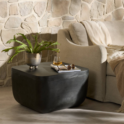 Basil Square Outdoor End Table