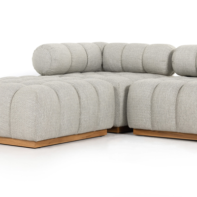Roma Outdoor 4-Piece Sectional by Four Hands