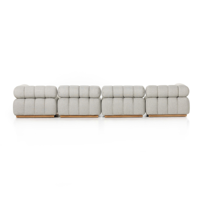 Roma Outdoor 4-Piece Sectional by Four Hands