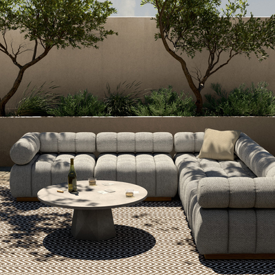 Roma Outdoor 5-Piece Sectional by Four Hands