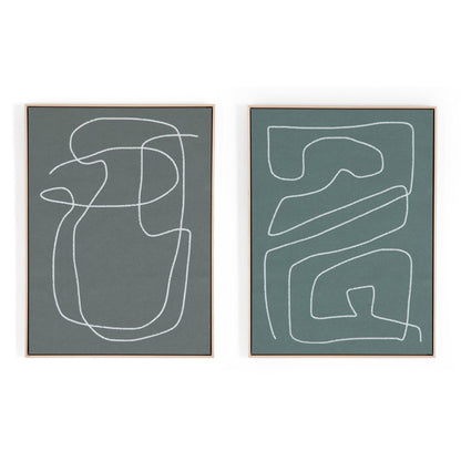 Line Abstract Set By Dan Hobday