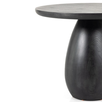 Merla Wood End Table-Tall