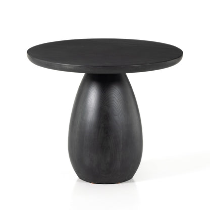 Merla Wood End Table-Tall
