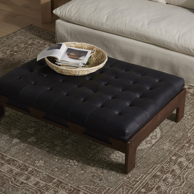 Halston Cocktail Ottoman by Four Hands