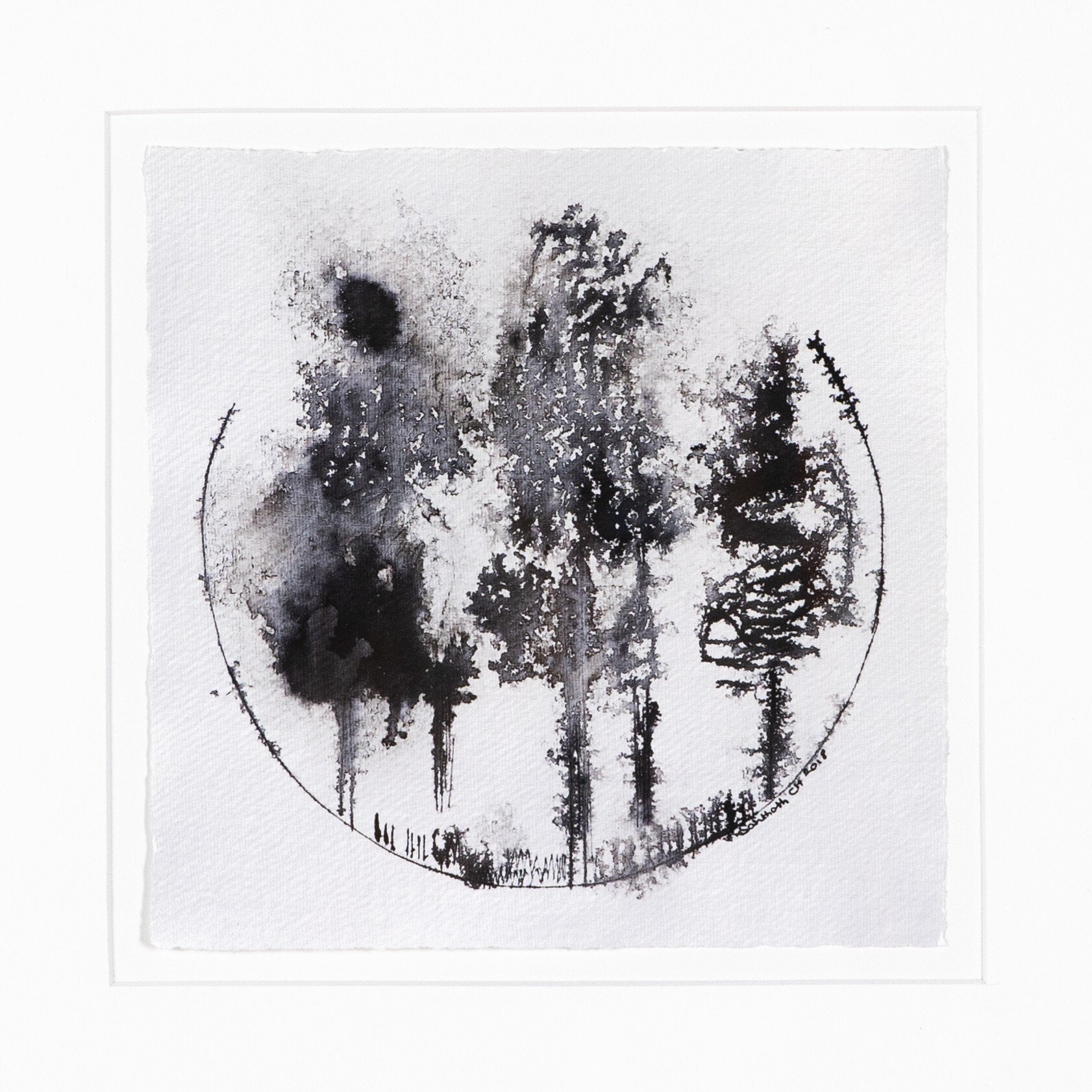 Through The Trees Iii By Santhosh Ch