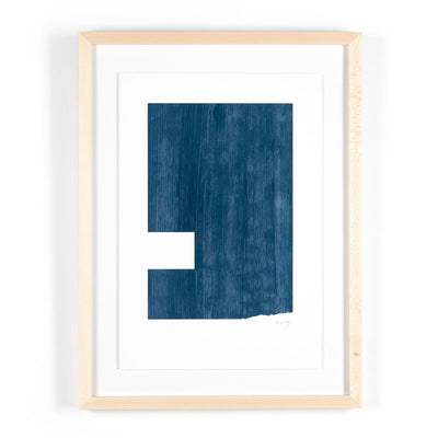 Negative Ii In Blue By The Holly Collective by Four Hands