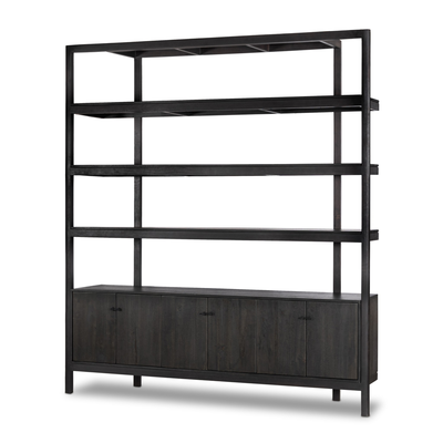 Reza Wide Bookcase by Four Hands