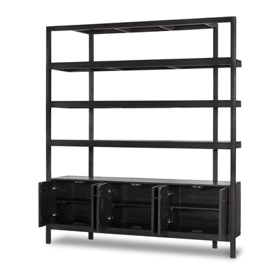 Reza Wide Bookcase by Four Hands