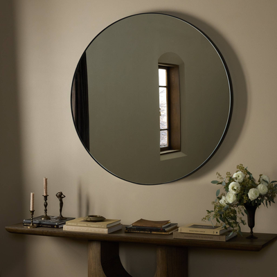 Georgina Round Mirror by Four Hands
