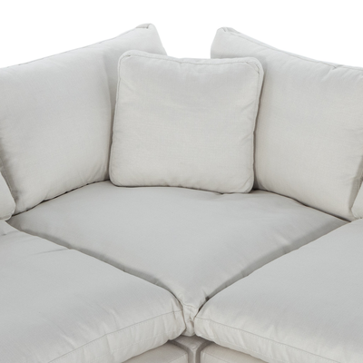 Stevie 4-Piece Sectional W/ Ottoman by Four Hands