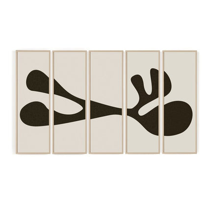 Organic Shape I Set By Fh Art Studio