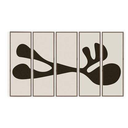 Organic Shape I Set By Fh Art Studio