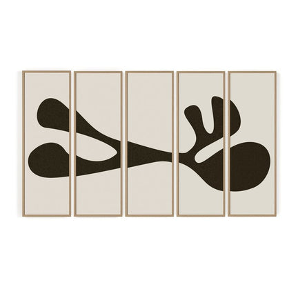 Organic Shape I Set By Fh Art Studio