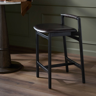 Baden Bar + Counter Stool by Four Hands