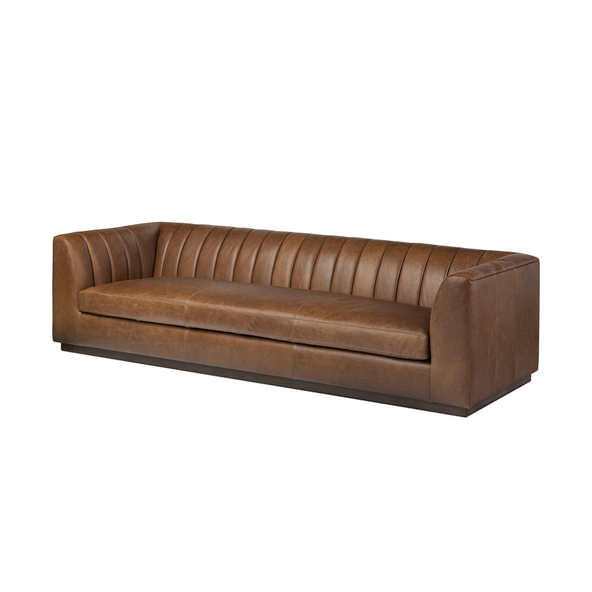 Alec Leather Sofa - Thumbnail 2