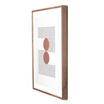 Woodblock The Hug Beige By Roseanne Kenny by Four Hands