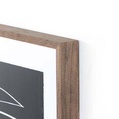 Abstract Botanic Line Drawing By Roseanne Kenny