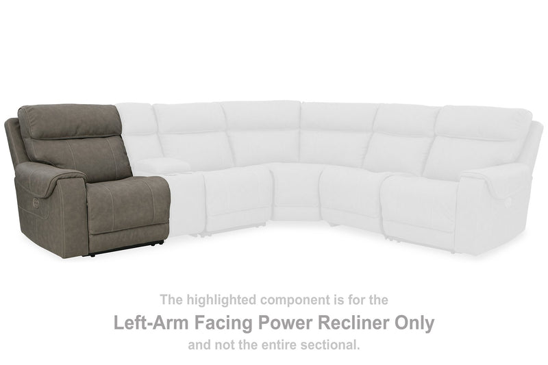 Starbot 3-Piece Power Reclining Loveseat with Console