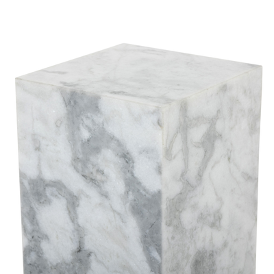 Modern Marble Pedestal by Four Hands