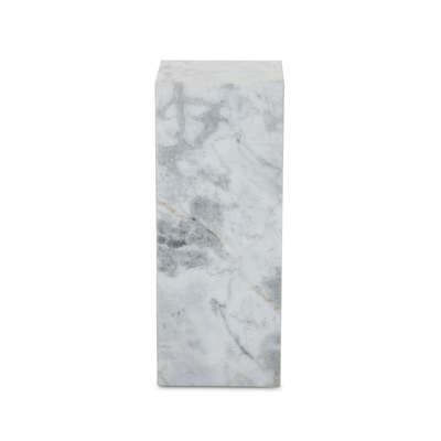 Modern Marble Pedestal by Four Hands