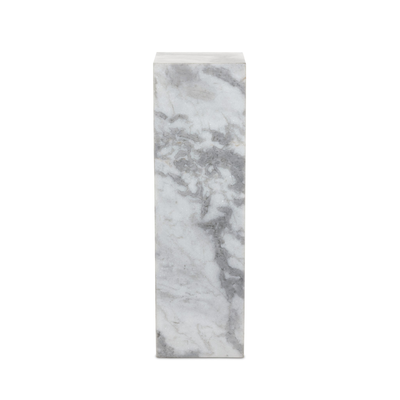 Modern Marble Pedestal by Four Hands