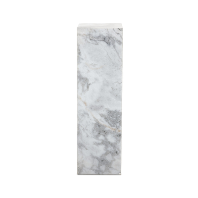 Modern Marble Pedestal by Four Hands