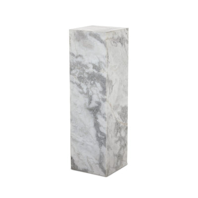 Modern Marble Pedestal by Four Hands
