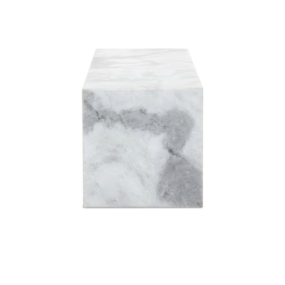 Modern Marble Pedestal by Four Hands