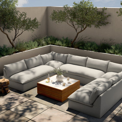 Grant Outdoor 5-Piece Sectional