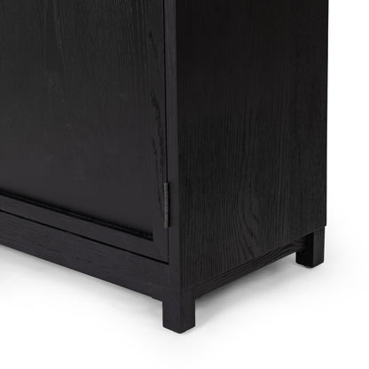 Millie Panel And Glass Door Cabinet