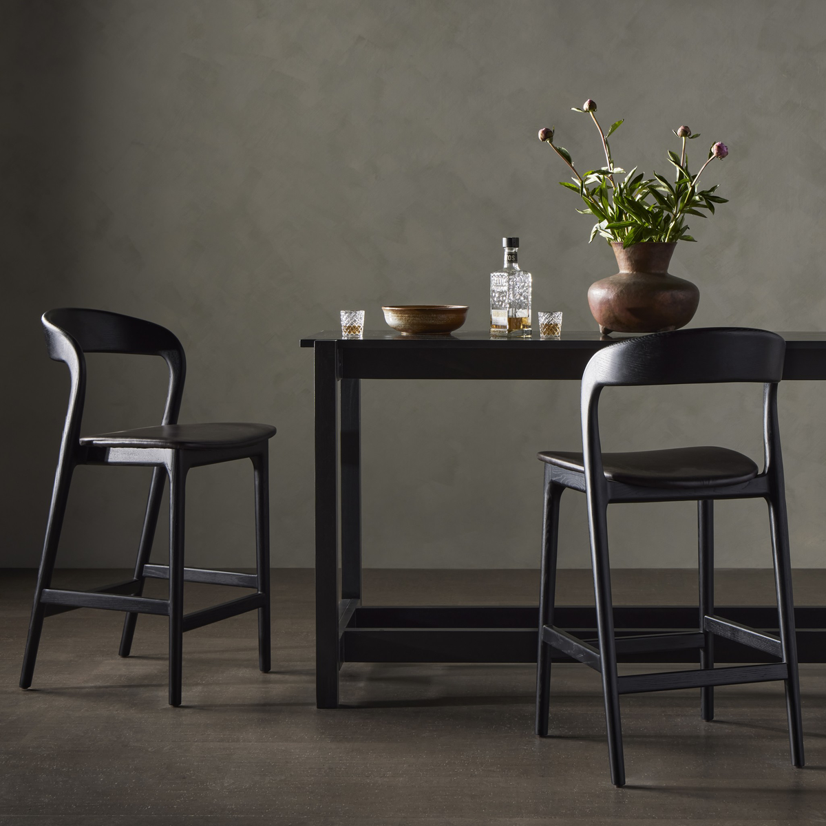 Amare Bar + Counter Stool by Four Hands