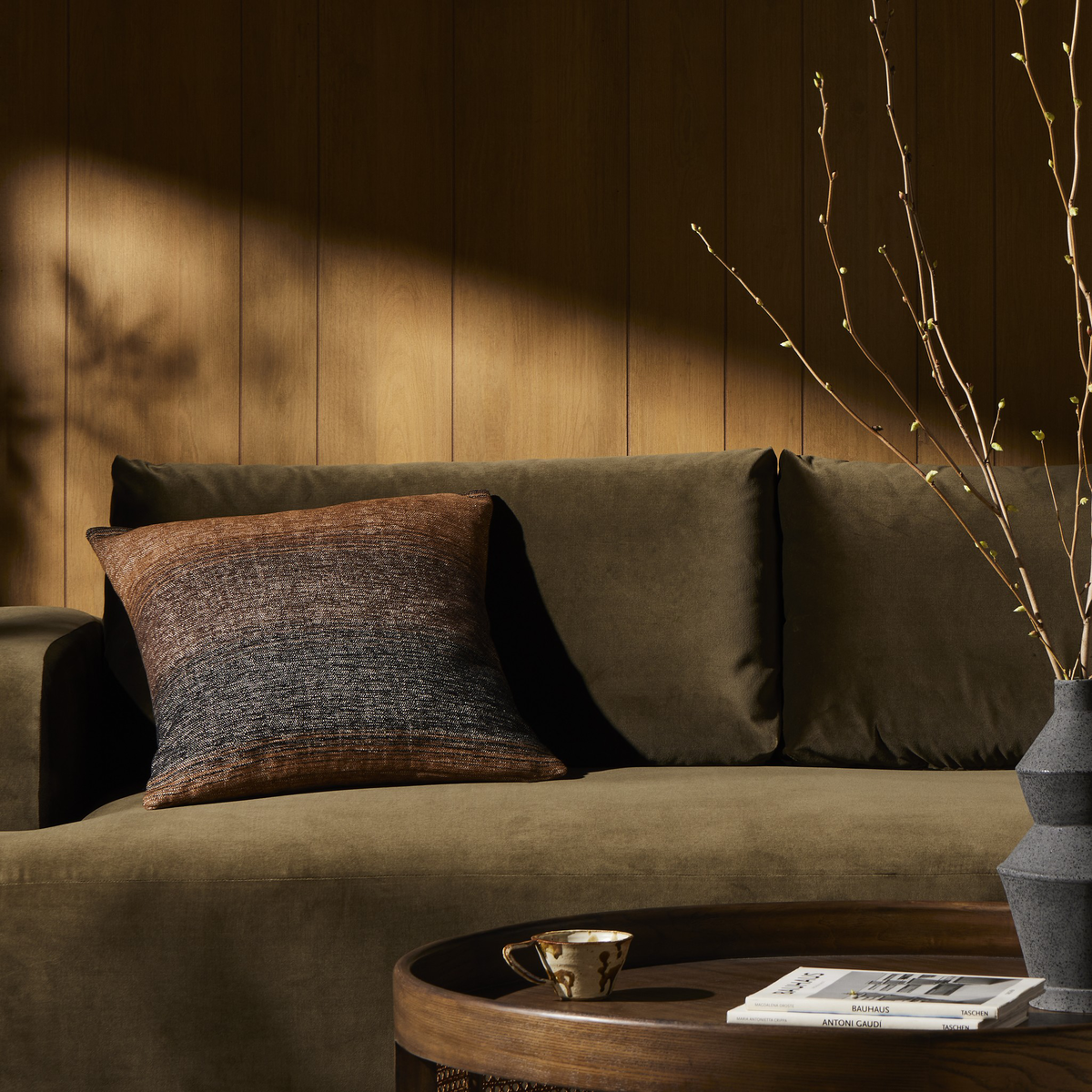 Raglan Ombre Pillow by Four Hands