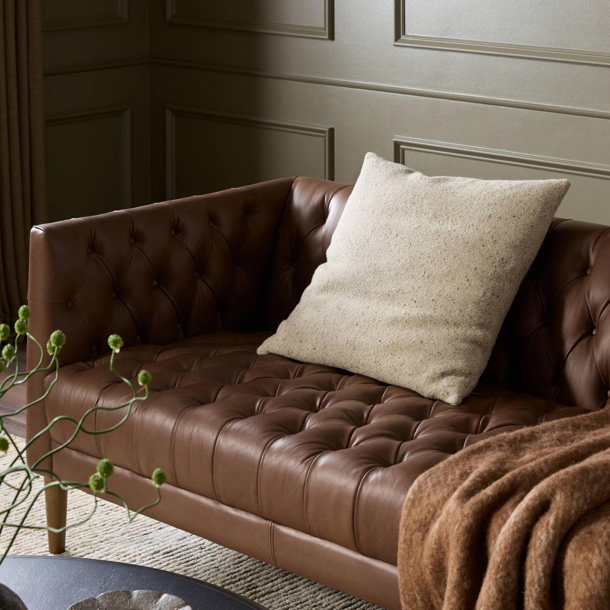 Stonewash Linen Pillow by Four Hands