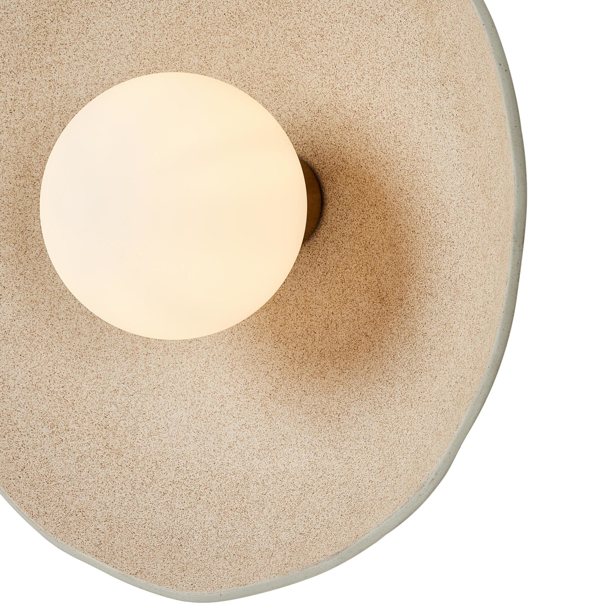 Organic Ceramic Sconce