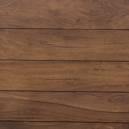 Wide Plank End Table